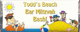 Beach Theme Bar Mitzvah